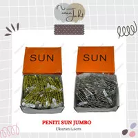 Peniti SUN per kotak / Peniti baju / pakaian merk "SUN" Peniti JUMBO