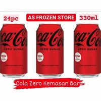 Coca Cola Zero Can 330ml / Diet Coke / Coca Cola Zero Kaleng 1dus 24pc