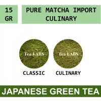 Matcha Powder Culinary Japanese / Premium Green Tea / Standing Pouch