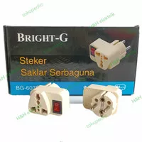 Steker Saklar Serbaguna / Steker Adaptor / One Pro / Wan Pro + Saklar