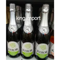 Keror Sparkling White Grape minuman import anggur putih 750ml