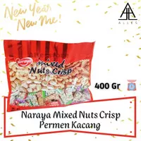 Naraya Mixed Nuts Crisp Permen Kacang/ Naraya Permen Kacang 400 gr