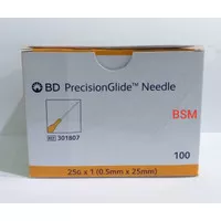 NEEDLE BD 25 G Disposable Needle BD 25 G Jarum Needle Jarum BD 25 G