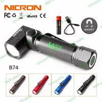 NICRON | B74 | Pocket SenterLight USB | Senter Magnet Led