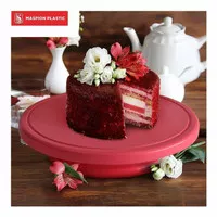 BAKI CAKE TRAY MASPION/MEJA PUTAR HIAS KUE TART/TEMPAT TATAKAN CAKE