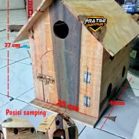 Rumah Kucing kayu Ukuran Besar Rumah Burung Dan Hewan Peliharaan lain