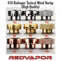 Redvapor Driptip 810 Tactical Metal Doctip Docktip Doktip Drip Tip