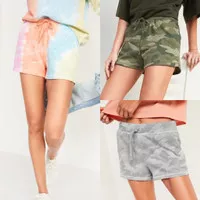 Celana Pendek Wanita Old Navy Mid-Rise Vintage Sweat Shorts