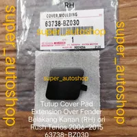 Tutup Cover Pad Extension Over Fender Belakang Rush Terios 06-15 ori 1