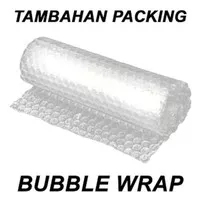 PACKING TAMBAHAN PAKAI BUBBLE WRAP PLASTIK EXTRA BUBBLEWRAP PAKET AMAN