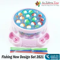 Mainan Anak Pancingan Ikan Plastik Fishing New Design Set 2821