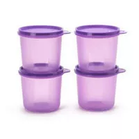 compact bowl high ungu tupperware 650ml (1pcs)