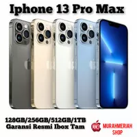 Apple Iphone 13 Pro Max (128/256/512/1Tb) Garansi Resmi Ibox Tam