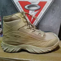 Sepatu Outdoor Oakley Sabot 6 Inchi Tactical Asli Boots Import