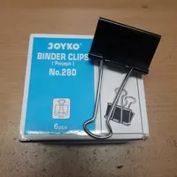 Binder Clip 280 Joyko (6 cm) / Binder Clip 280 Jumbo