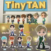 Topper Cake Set Of 7 Figure BTS Tiny Tan DYNAMITE B Termurah