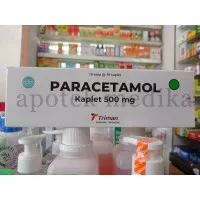 Paracetamol Tablet Triman (Obat Demam dan Nyeri)