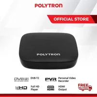 Set Top Box STB DVB-T2 POLYTRON PDV 610T2 Garansi 1 Tahun, SNI, Postel