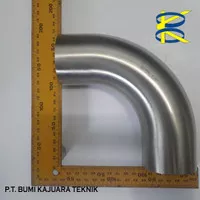 Stainless Steel Elbow Long With Straight end 90 Deg (3A) SS304