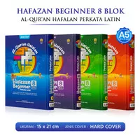 Al Quran Hafalan HAFAZAN BEGINNER Perkata latin 8 Blok Ukuran A5