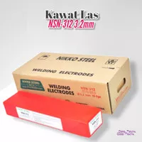 kawat las stainless nikko steel NSN-312 3.2mm original