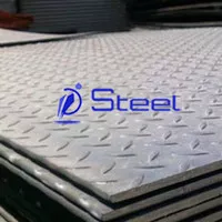 Plat Bordes Besi 3.2mm / Checkered Plate 3.2 mm x 1200 x 2400