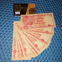 uang kuno 100 goura uang goura 1984 vf uang lama seratus rupiah