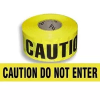 SAFETY PROYEK POLICE LINE BARRICADE TAPE CAUTION DO NOT ENTER 3X500 M