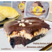 Brownies durian & brownies alpukat