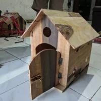 Rumah Kucing Kayu Rumah Burung Dan Hewan Peliharaan lainnya