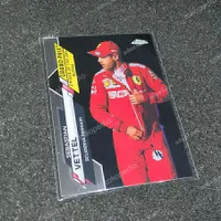 SEBASTIAN VETTEL Kartu F1 Topps Chrome Ferrari x kaos schumacher topi