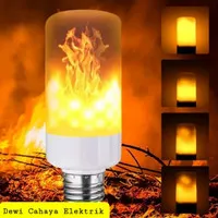 Lampu LED Api 9W - Bohlam Api- Led Fire Flame E27 Lampu Obor Lampu Api
