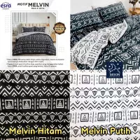 Kain Bahan Sprei Meteran Katun Lokal Catra Esra Motif Abstrak Melvin