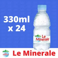 Leminerale | Botol 330ml x 24 | Botol Mini | Lemineral | Le Mineral