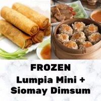 SPECIAL BUNDLE! Frozen Siomay + Lumpia Mini