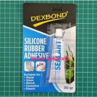 PROMO DEXBOND LEM KACA 30GR SEALANT SILIKON CLEAR BENING 30GR