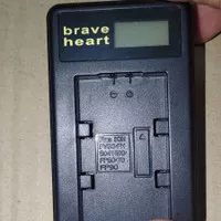 Changer Brave Heart For Sony NP-FV100 , NP-FV70 , NP-FH100 ,