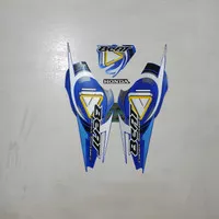 Striping honda beat karbu 2010 Biru original 1000% NOS