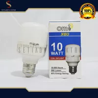 Bohlam Lampu LED Capsule omi NEO 10 Watt Cahaya PutihTerang - e27