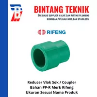 Reducer Vlok Sok PPR 1" (32 mm) x 1/2" (20 mm) Rifeng
