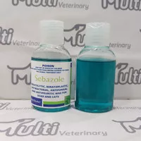 SEBAZOLE 30 ml Virbac - Shampoo Anjing Kucing Anti Jamur Anti Bakteri