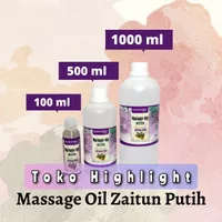 Massage oil Zaitun Putih Vanestrix /Minyak Urut/Minyak Pijat