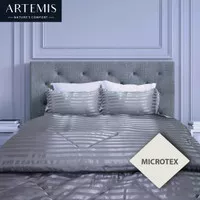 Bed Cover & Sprei Set Dobby Salur - Material: Satin Microtex
