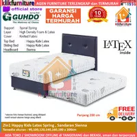 2 in 1 Happy Kids Latex Spring Sienna Guhdo Springbed