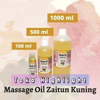 Massage Oil Zaitun Kuning Vanestrix / Minyak Urut / Minyak Pijat