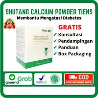 Shutang Calcium Powder Tiensi Thiansi Diabetes Original 10 Sachet Ori