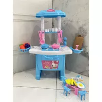 Mainan dapur anak kitchen set besar mainan kompor buah anak