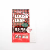 Isi Loose Leaf B5 Big Boss Kertas Binder Besar 100 Lembar 1 Pack