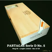 Partagas Serie D no 5 - Box of 25 Cerutu Cigar
