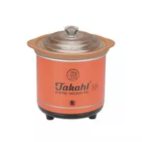 TAKAHI Heat Resistant Slow Cooker 0.7 Liter TK1188HR - Red